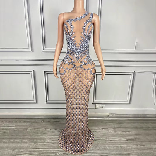 Novance Y4001 Top Selling Products 2024 Sexy Sleeveless Elegant Long Party Dresses Birthday plus Size Prom Dresses for Women