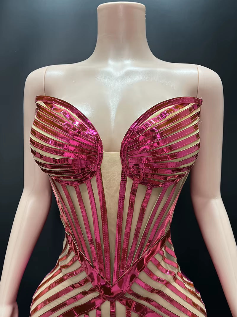 Novance Y4280 Manufacturers for Customs Clothes Luxury Evening Dresses 2024 Modest Sleeveless Woman Gala Costumes for Party