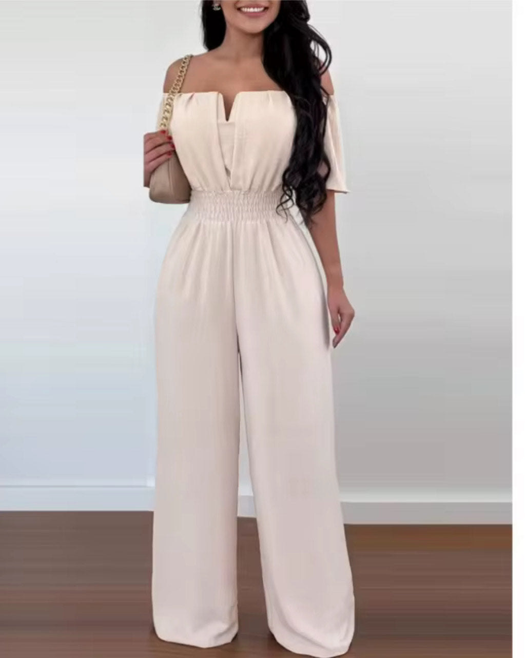 Sassy Off Shoulder Jumpsuit