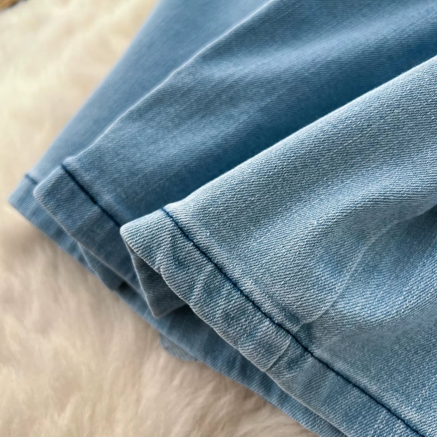 Sleeveless Sheath Dress Women'S Premium Sense Cubic Floral Denim Mini Dresses